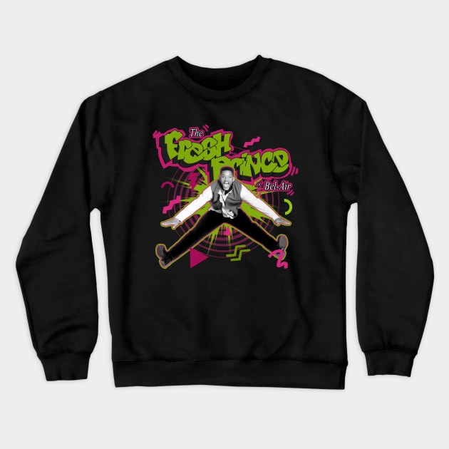 the fresh prince of bel air tv Show Crewneck Sweatshirt by mynamekian